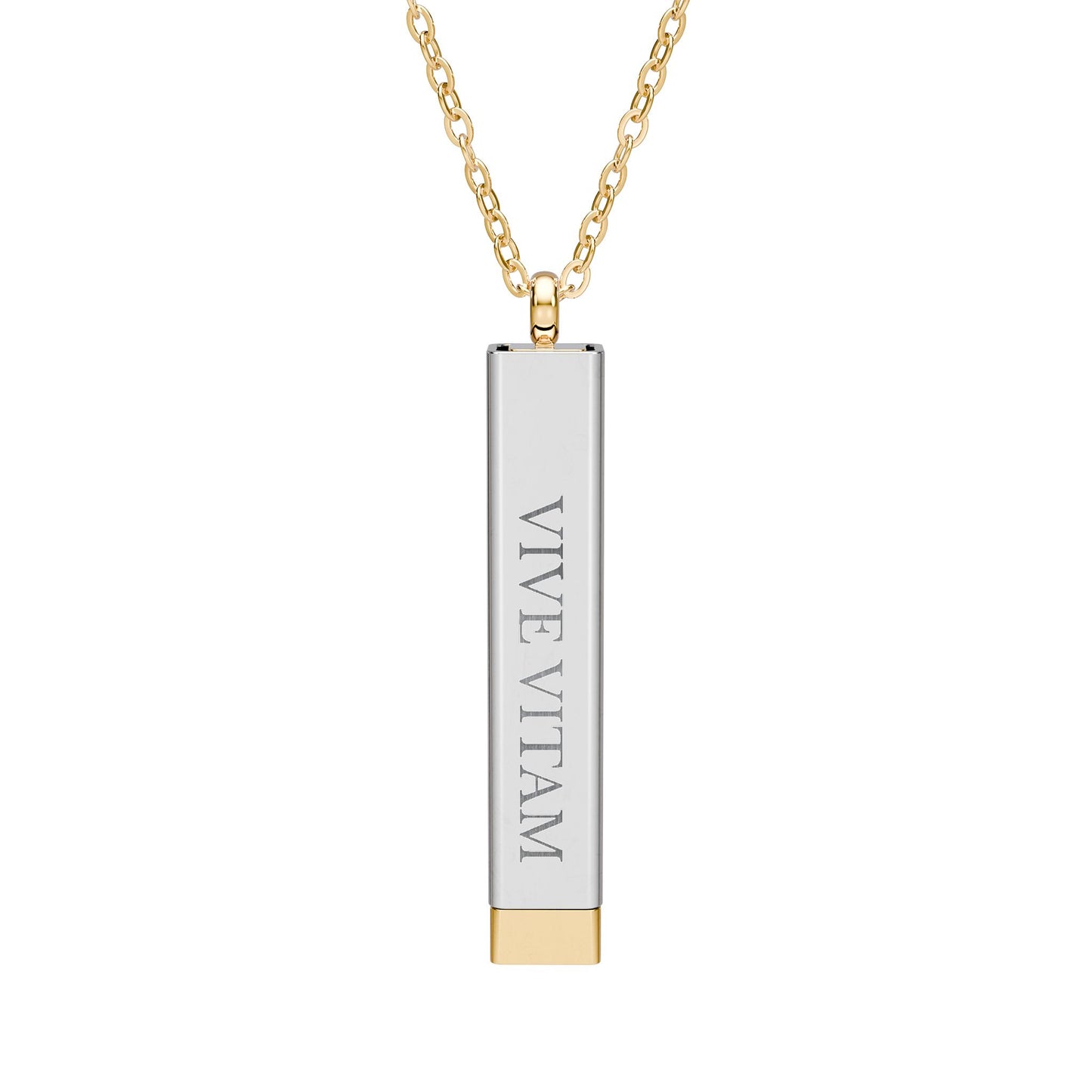 VIVE VITAM Hidden Message Necklace – Aligned Lifepath 6 Pendant