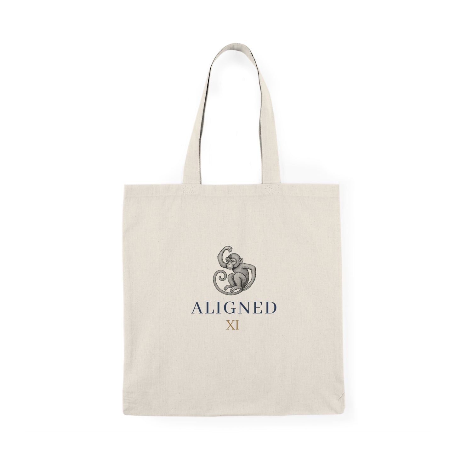ALIGNED Monkey Tote — Lifepath 11 Canvas Bag