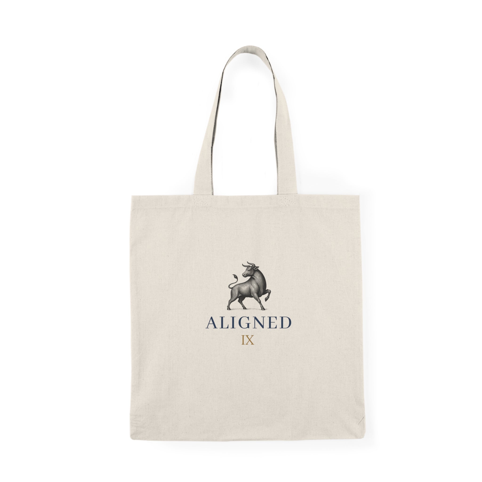 ALIGNED Ox Tote — Lifepath 9 Canvas Bag