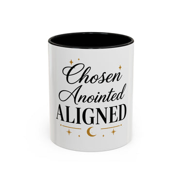 Chosen Anointed Aligned Coffee Mug — Inspirational Ceramic Mug