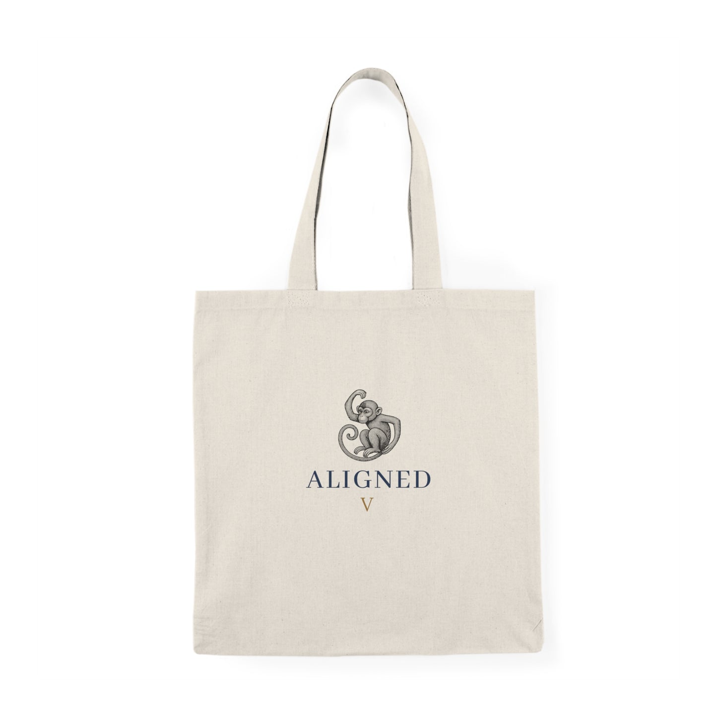 ALIGNED Monkey Tote — Lifepath 5 Canvas Bag